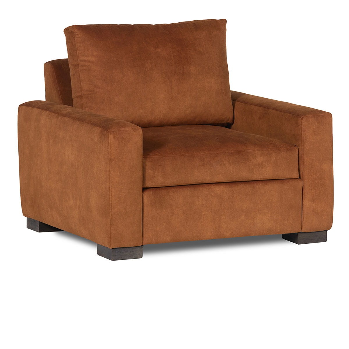 Classic Home Rivera Arm Chair With Track Arm Forever Fabric 6RIV1A2TFFOCUR