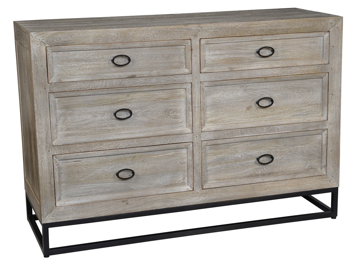 Classic Home Artemis 6 Drawer Dresser - Thumbnail 3