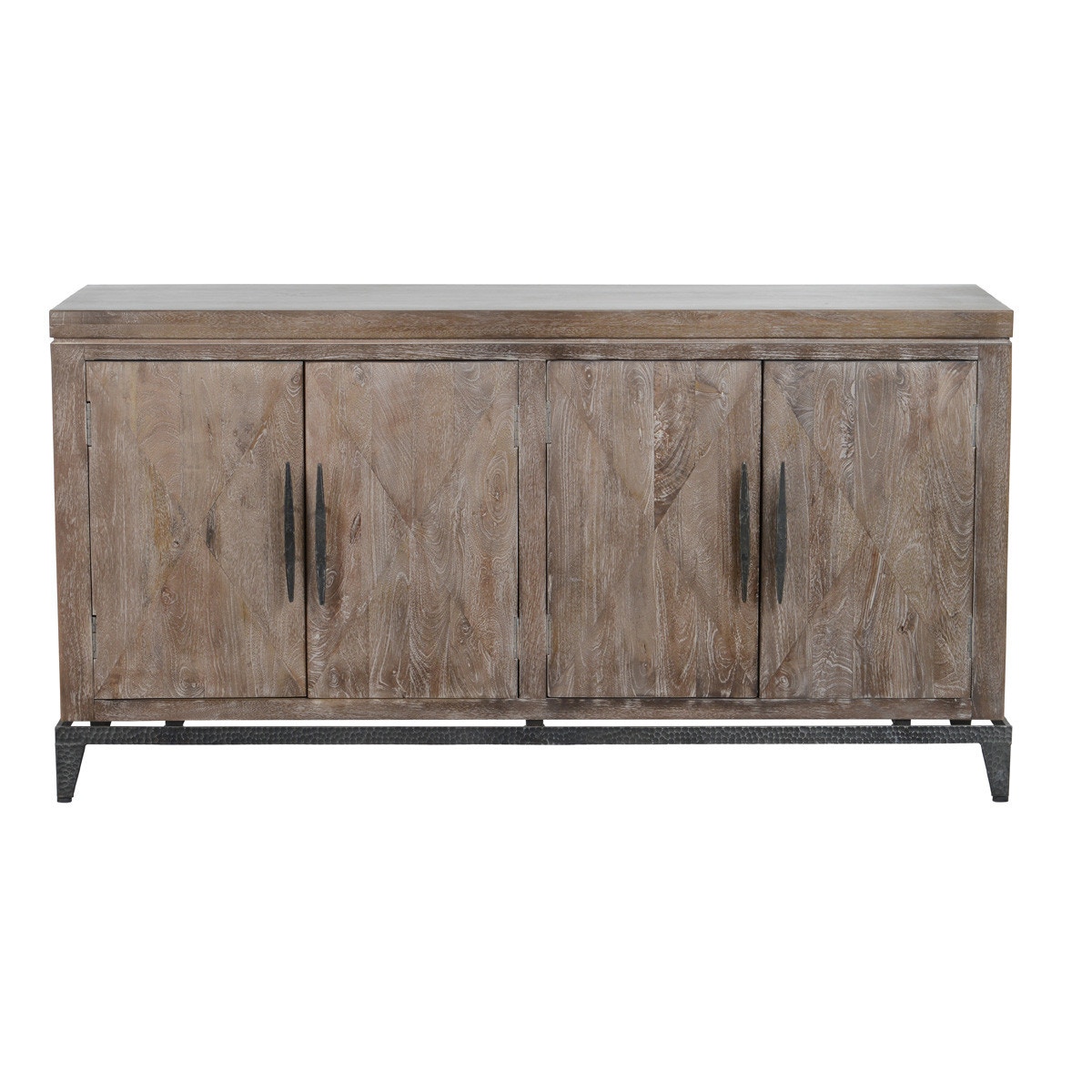 Classic Home Barrett 4 Door Sideboard - Thumbnail 3