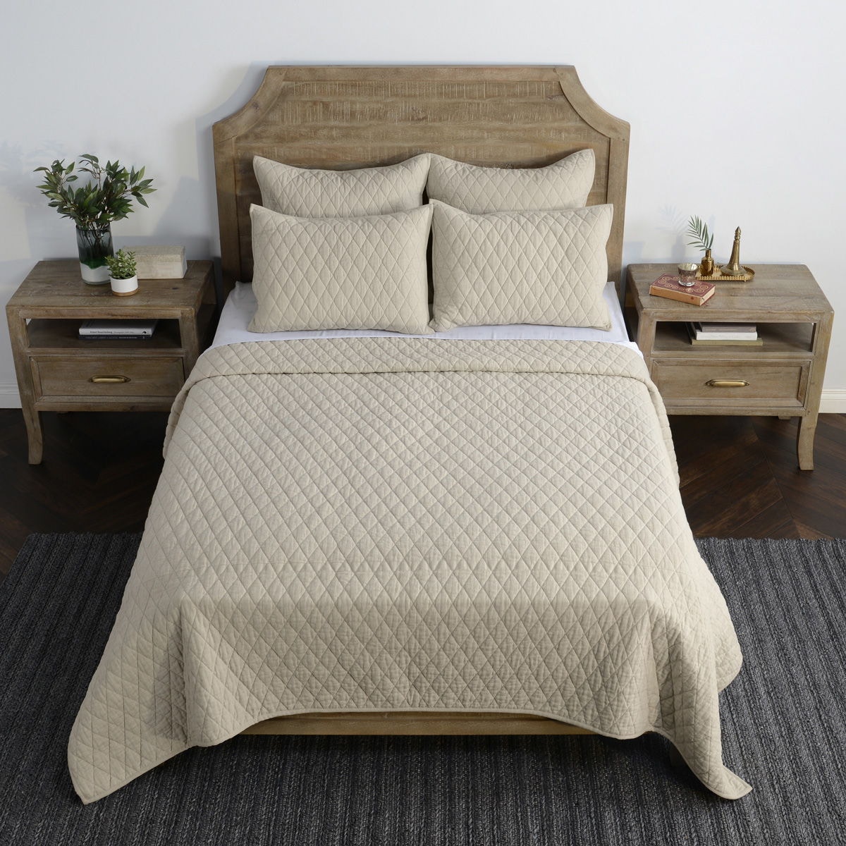 Classic Home Lana 4 Piece King Quilt Set - Thumbnail 2