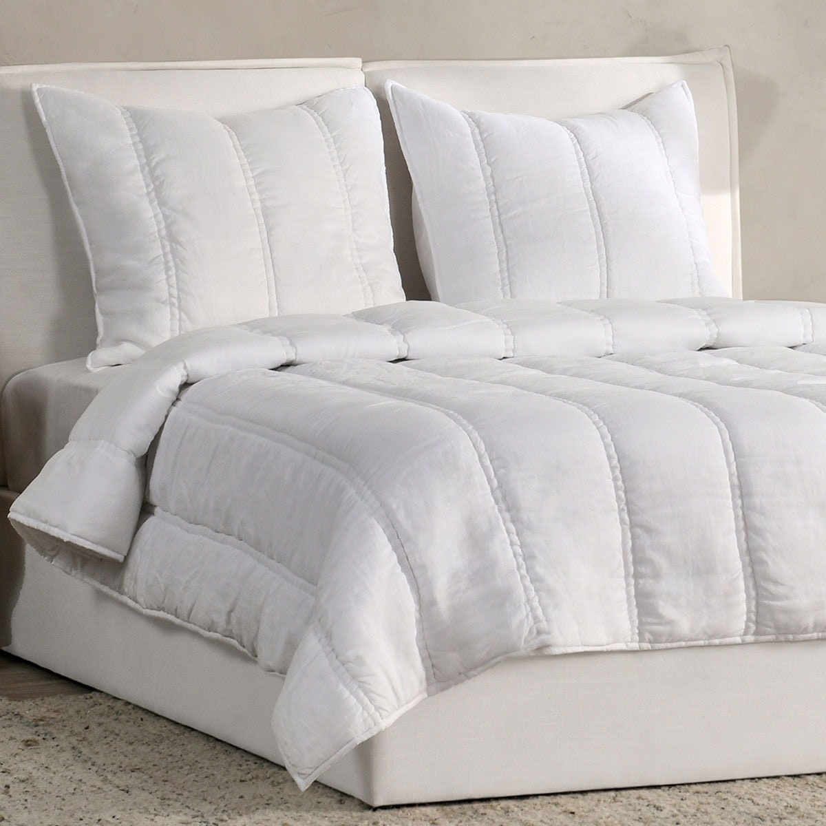 Classic Home 3 Piece Queen Quilt Set - Thumbnail 3