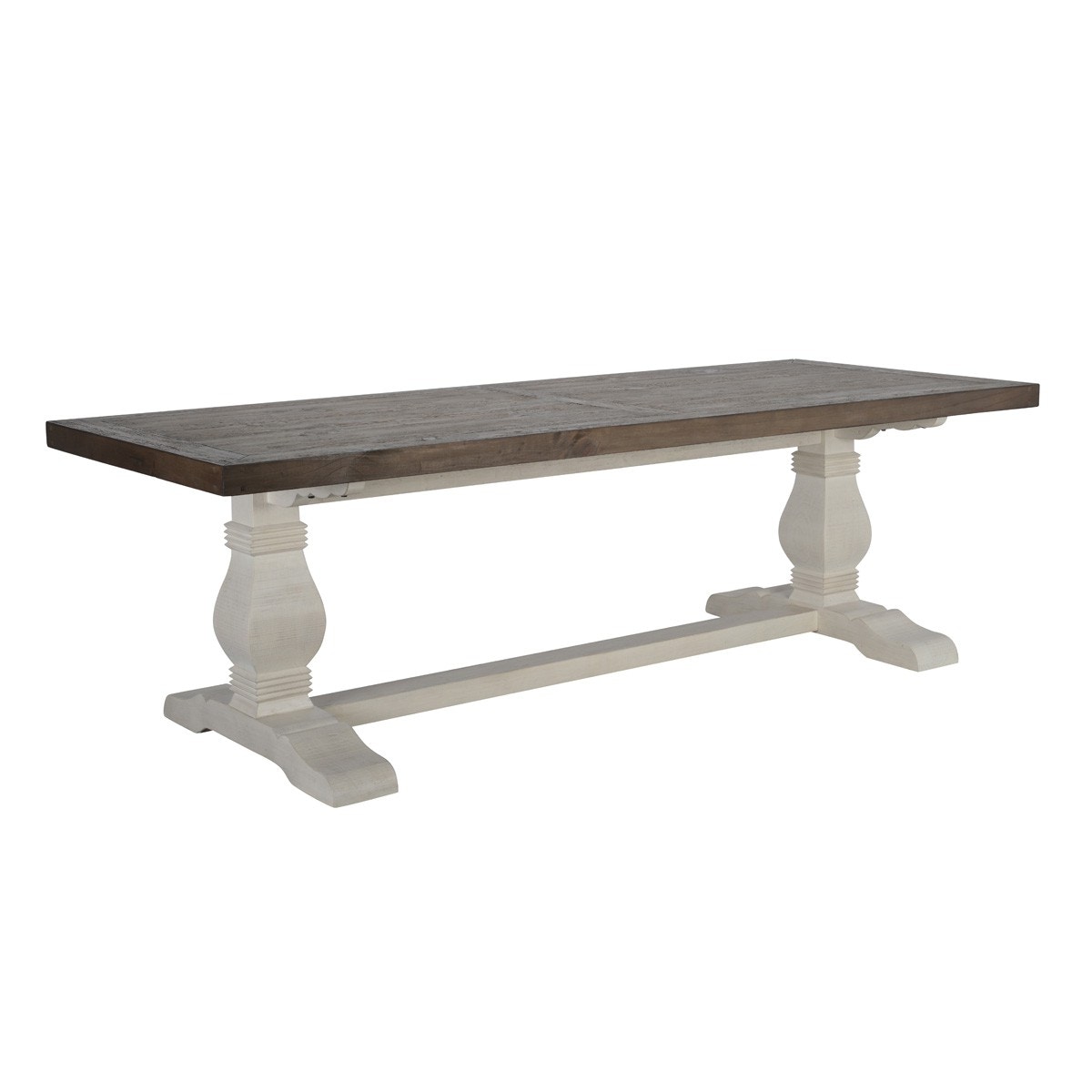 Classic Home Caleb 94'' Dining Table Lark Brown/Classic
