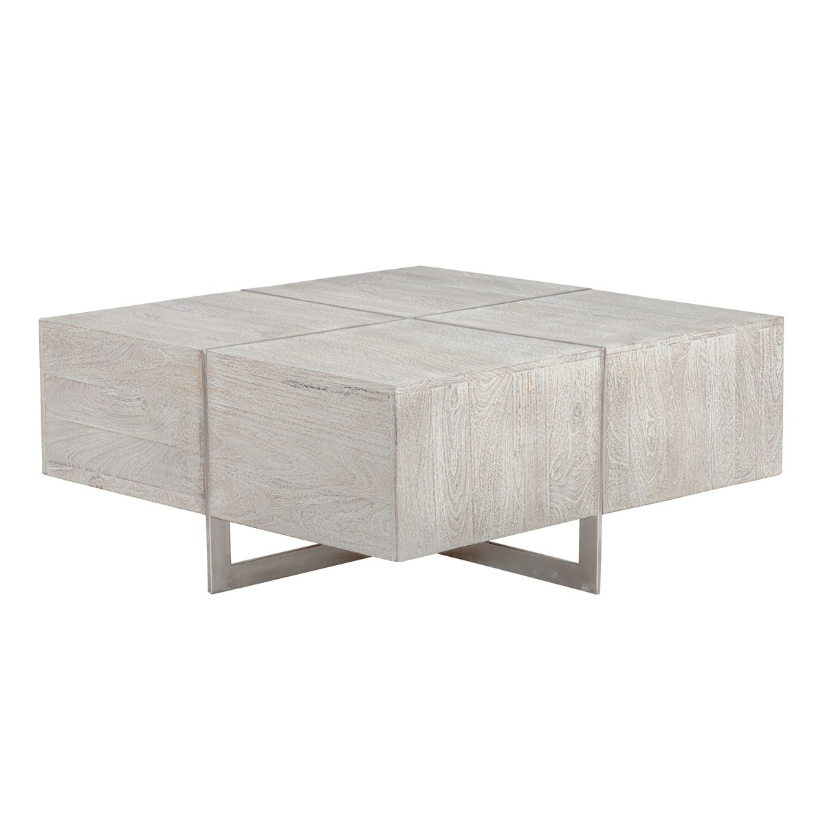 Classic Home Desmond Round Coffee Table Gray 51010871 Portland, OR