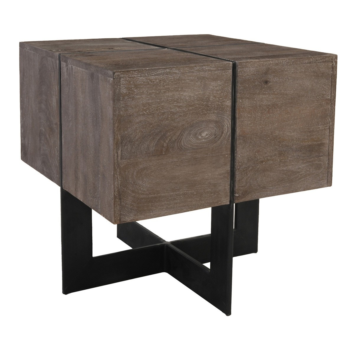 Classic Home Desmond Square End Table Taupe 51011386 Portland Or Key Home Furnishings