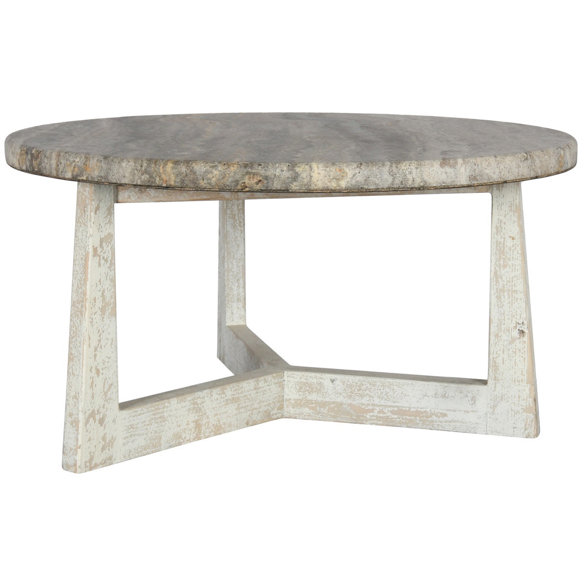 round granite top coffee table