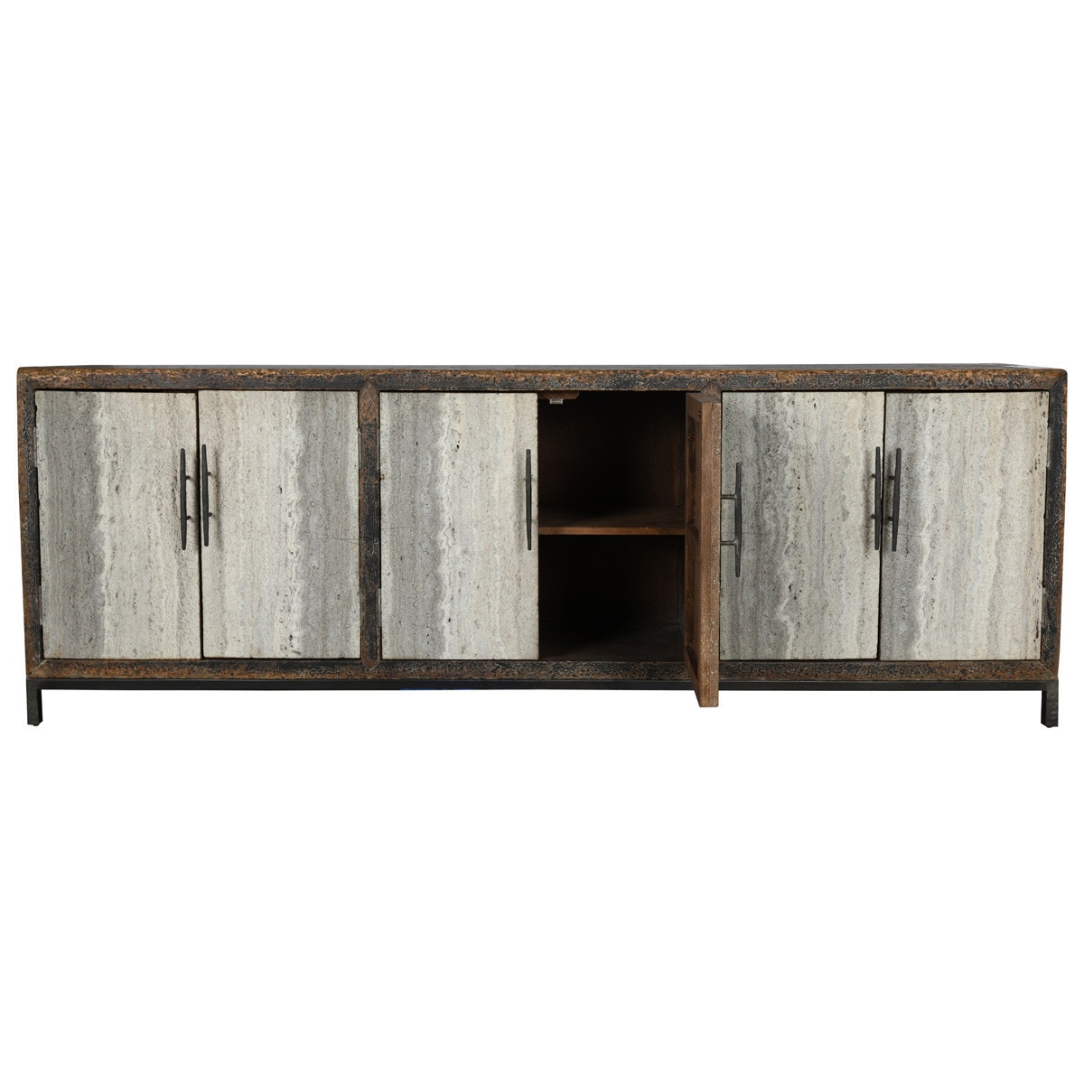 Classic Home Lisbon 4Dr Sideboard - Thumbnail 5