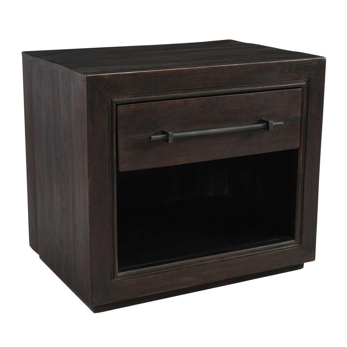 Magdalena side store table with storage