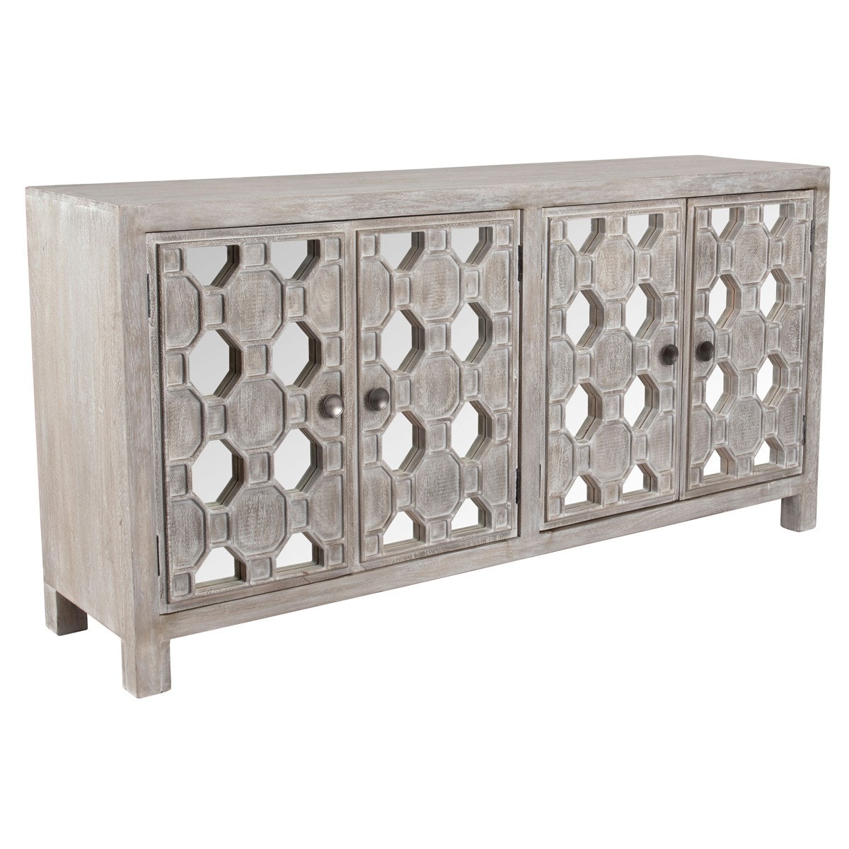 Classic Home Melody 4 Door Sideboard - Thumbnail 2