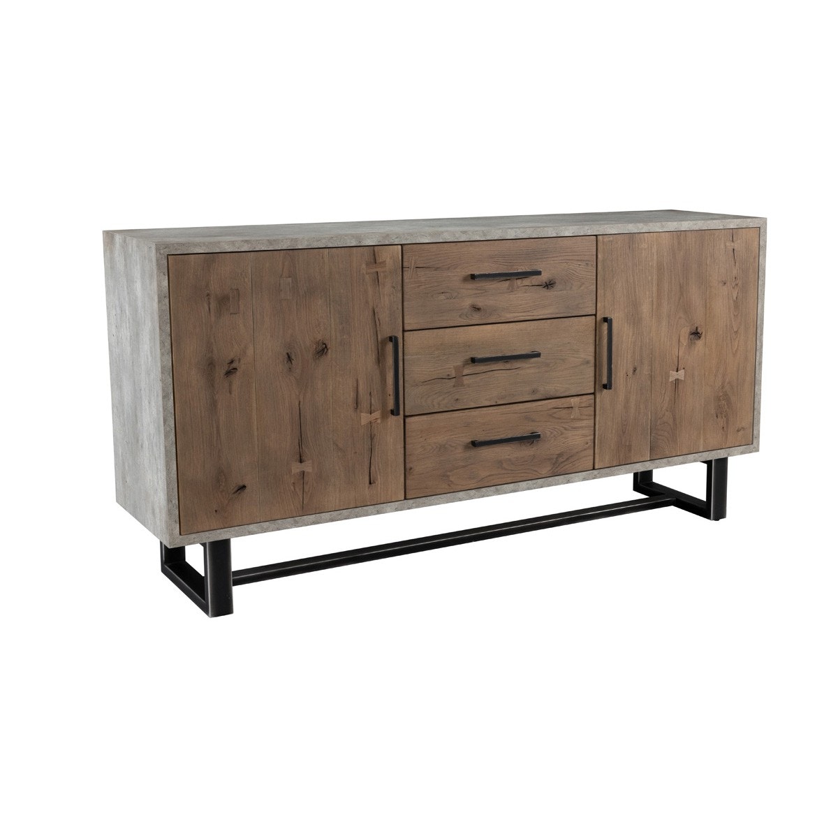 Classic Home Oscar 3 Drawer 2 Door Sideboard
