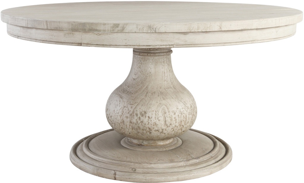 Round Pedestal Dining Table 60 Inch - Caracole Rounding Up Regency