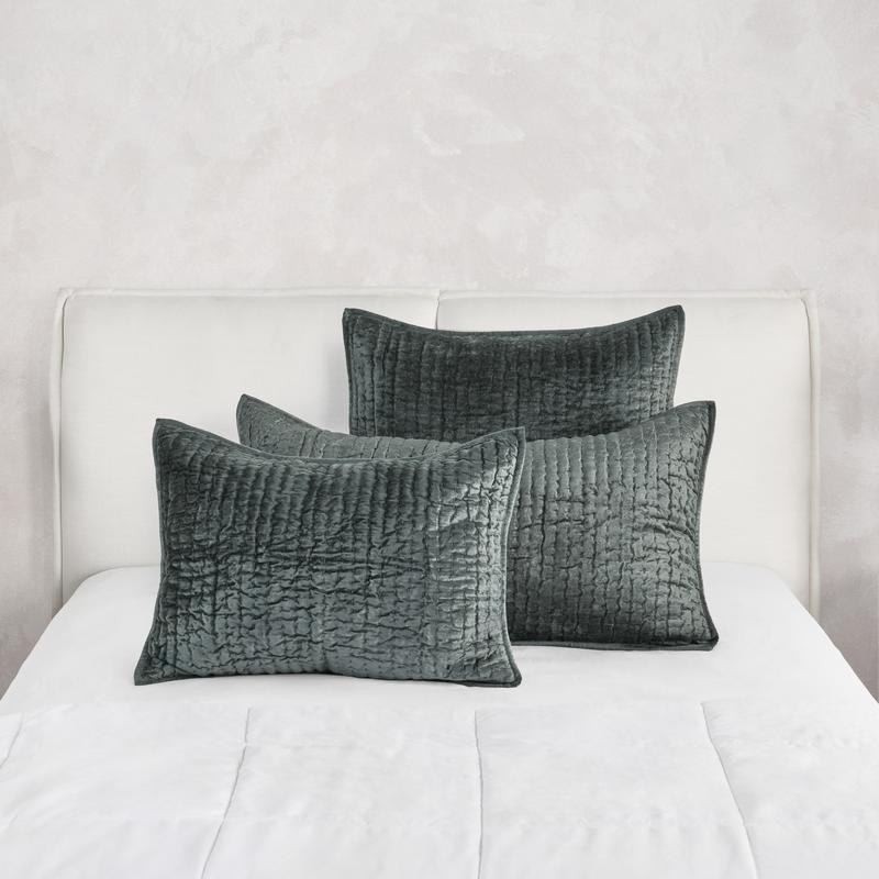 Classic Home Velvet Euro Sham - Thumbnail 2