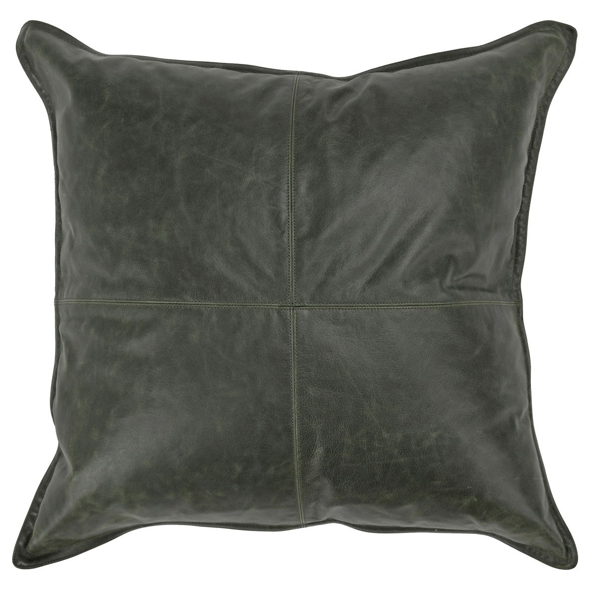 Classic Home SLD Leather Acre Forest Green 22x22