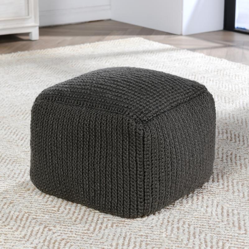 Classic Home Performance Prism Pouf 18x18x14