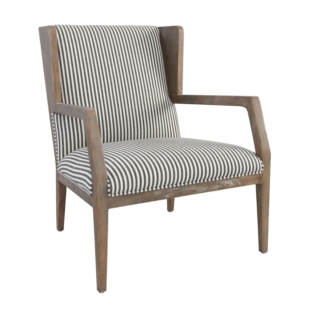 accent chair striped