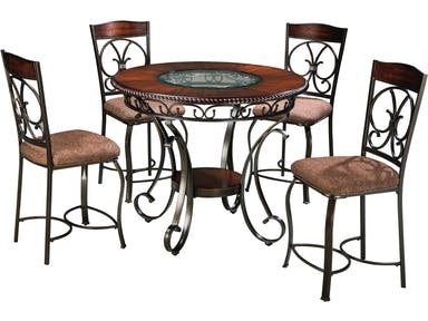 Glambrey 5 piece 2025 dining room set