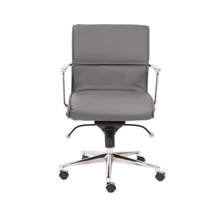Euro Style Leif Low Back Office Chair 00678gry Portland Or