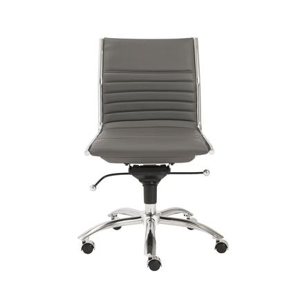 armless executive chair