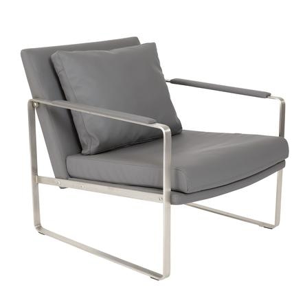 Euro Style Emmett Lounge Chair 03438DKGRY Portland, OR Key Home