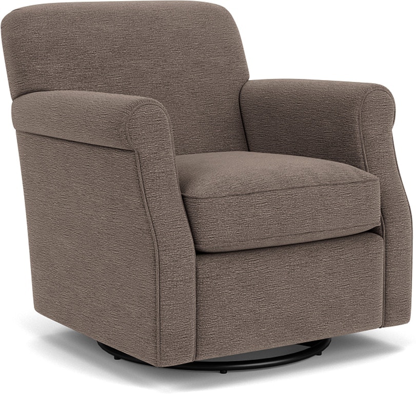 Flexsteel Mabel Fabric Swivel Chair - Thumbnail 5