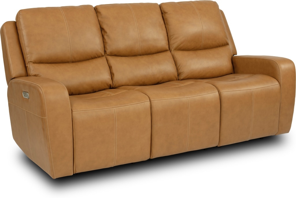 Flexsteel leather reclining sofa sale