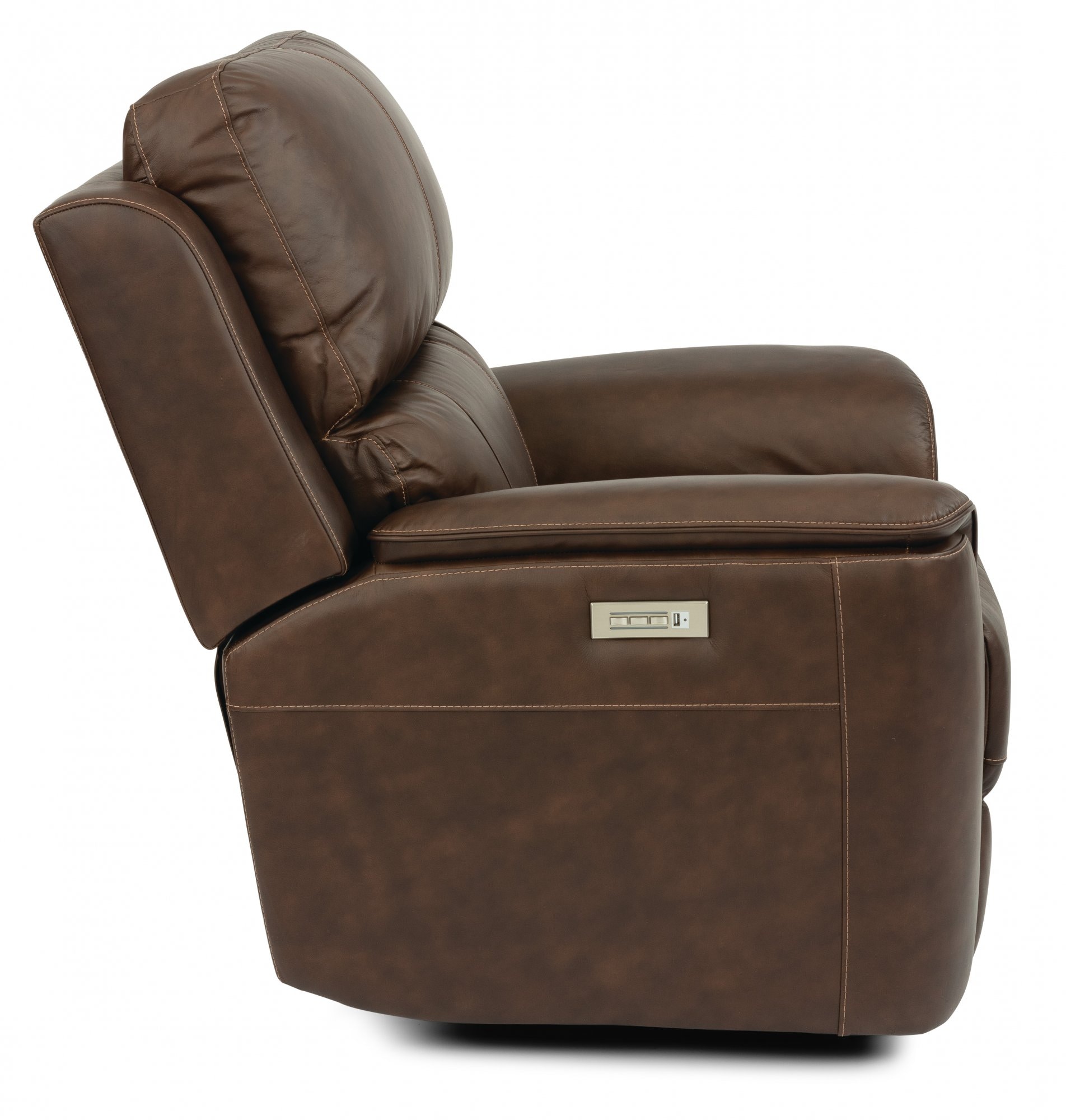Flexsteel Henry Power HighLeg Recliner with Power Headrest and Lumbar