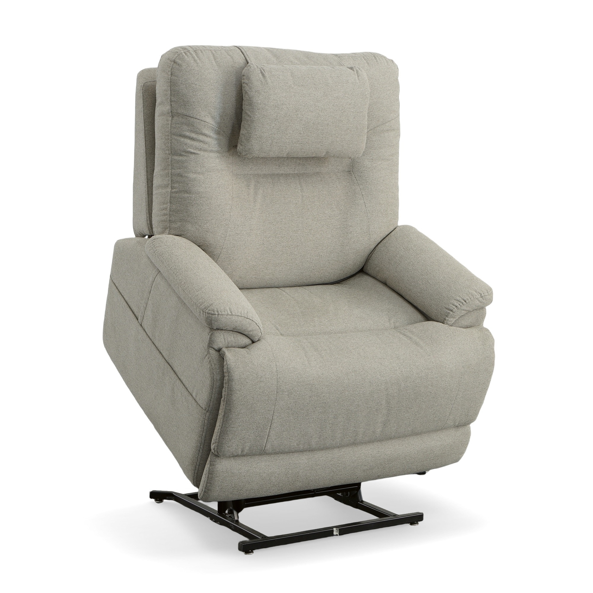Flexsteel Model 2+ Power Lift Recliner with Power Headrest, Lumbar, Heat & Massage 1092-55P5-352-01