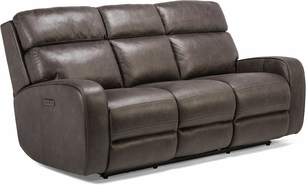 FABRICK × have a good time CUSHION Flexsteel Tomkins Park Latitudes Fabric Power Reclining Sofa with