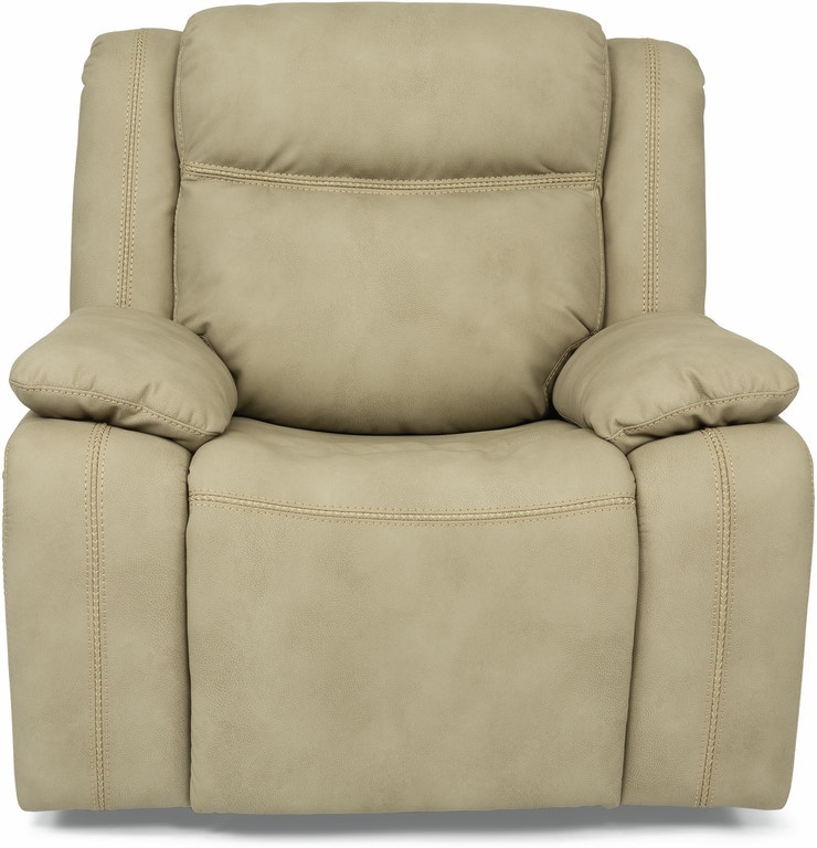 Flexsteel Journey Power Gliding Recliner with Power Headrest 149854PH
