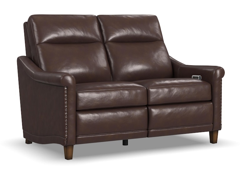 Power Reclining Loveseat with Power Headrests