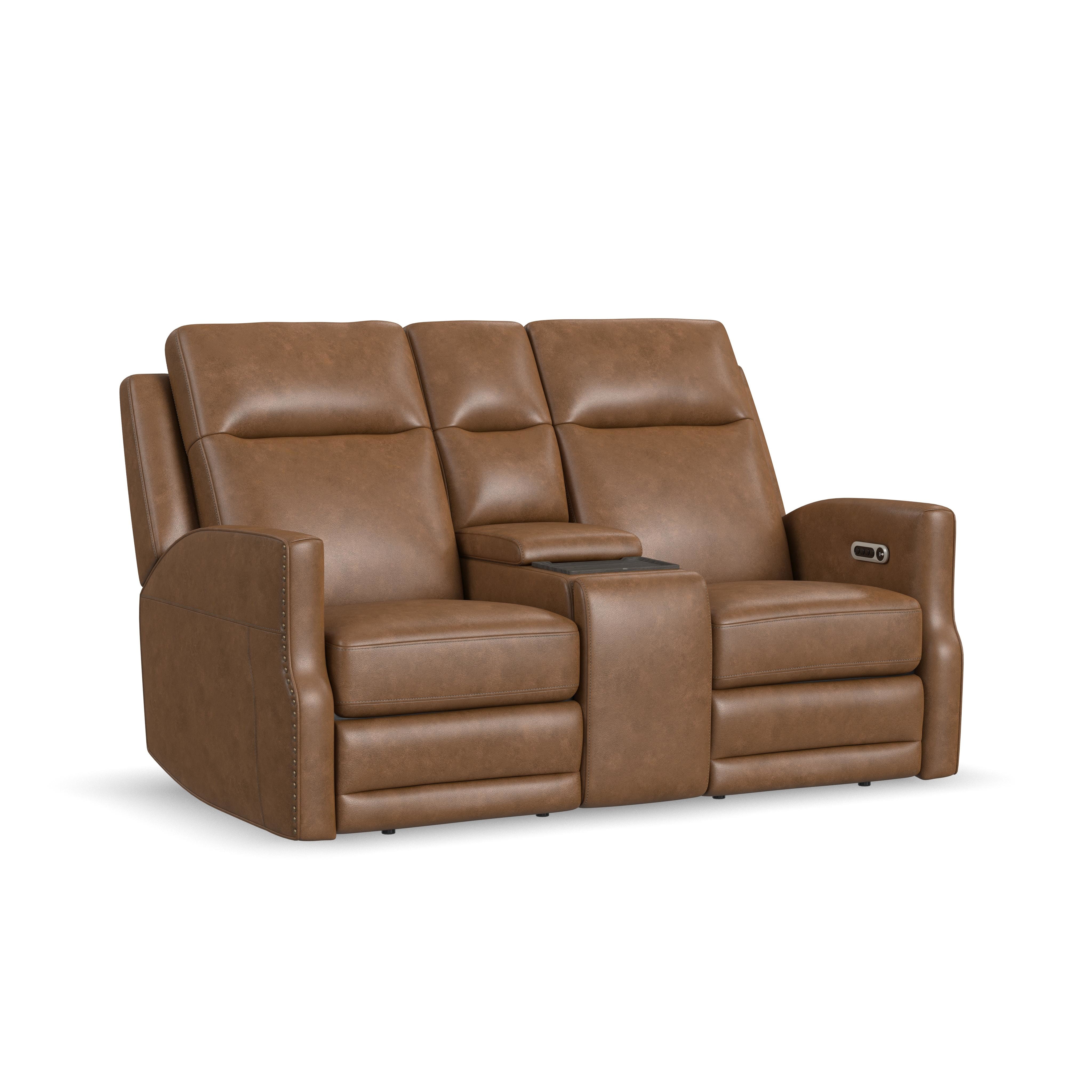 Flexsteel Maxwell Power Reclining Loveseat - Thumbnail 4