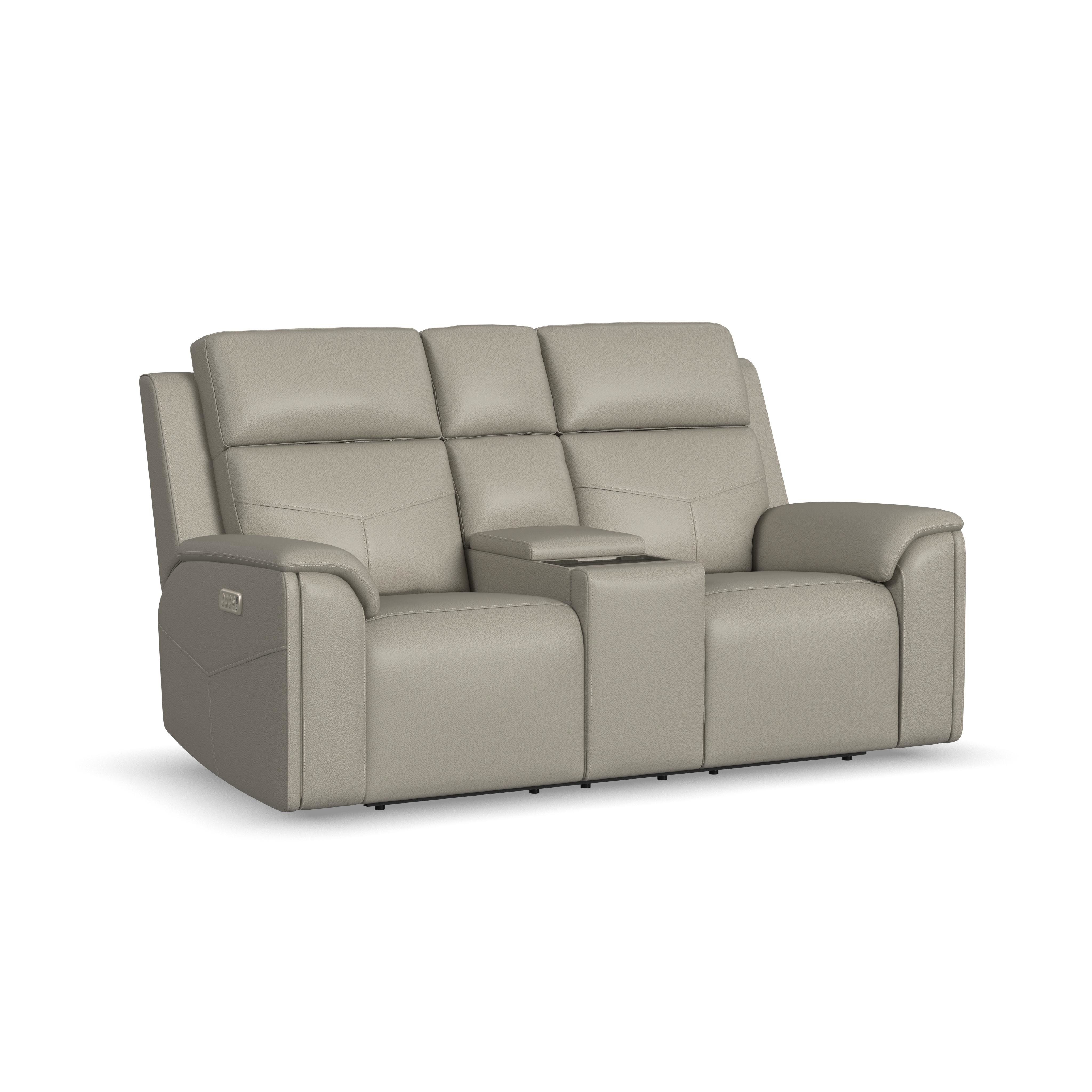 Flexsteel Vernon Power Reclining Loveseat - Thumbnail 2