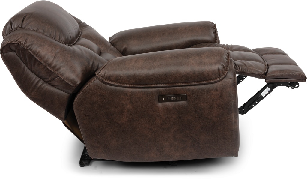 Flexsteel Buster Power Recliner with Power Headrest 188050PH