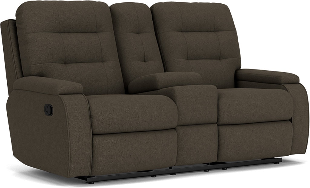 Flexsteel Kerrie Fabric Reclining Loveseat - Thumbnail 2