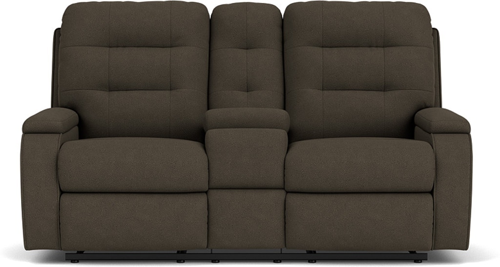 Flexsteel Kerrie Fabric Reclining Loveseat - Thumbnail 4