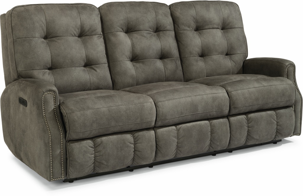 Flexsteel Devon Fabric Power Recliner - Thumbnail 2