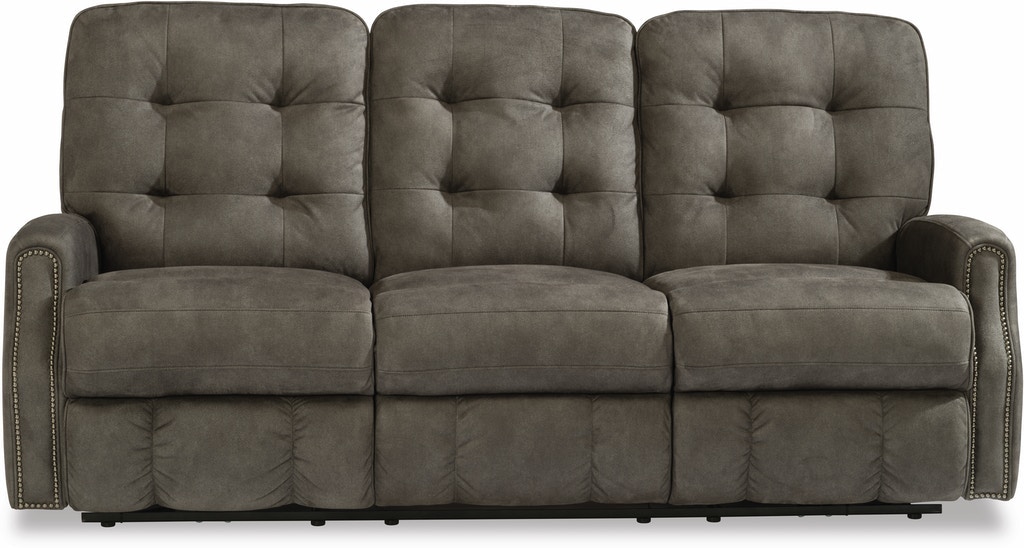 Flexsteel Devon Fabric Recliner With Nailhead Trim - Thumbnail 5