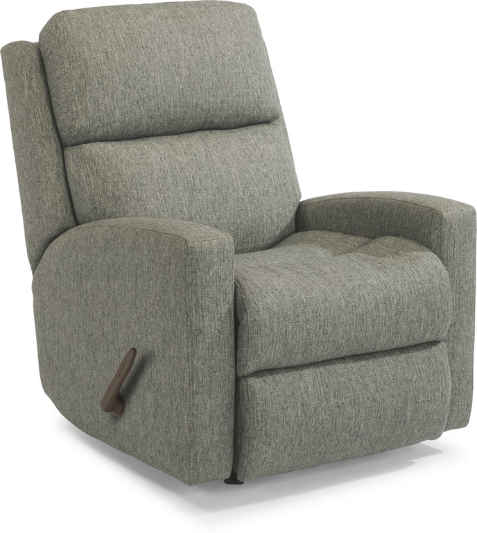Flexsteel Catalina Fabric Rocking Recliner 2900-51 - Thumbnail 3