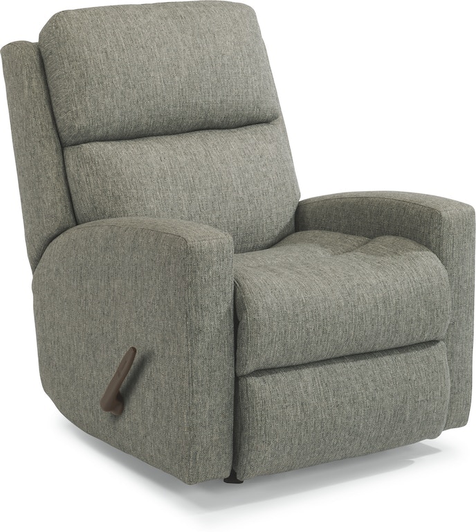Flexsteel Catalina Fabric Swivel Gliding Recliner - Thumbnail 2