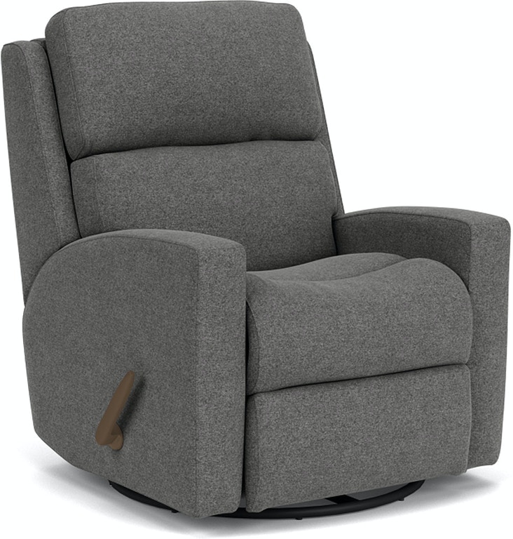 Flexsteel Catalina Fabric Swivel Gliding Recliner - Thumbnail 4