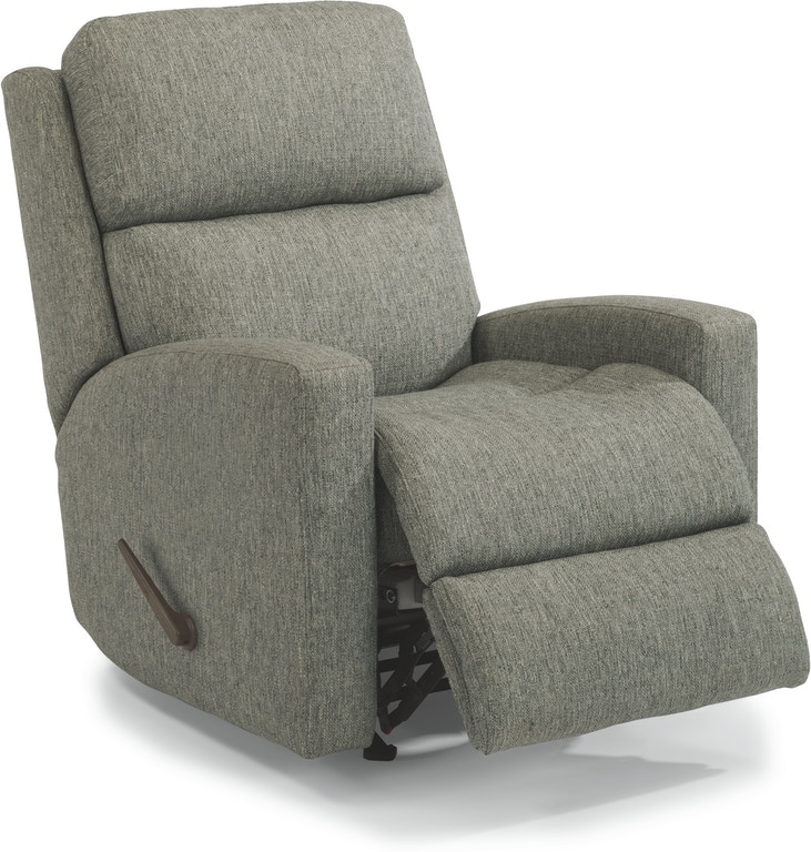 Flexsteel Catalina Fabric Swivel Gliding Recliner - Thumbnail 3