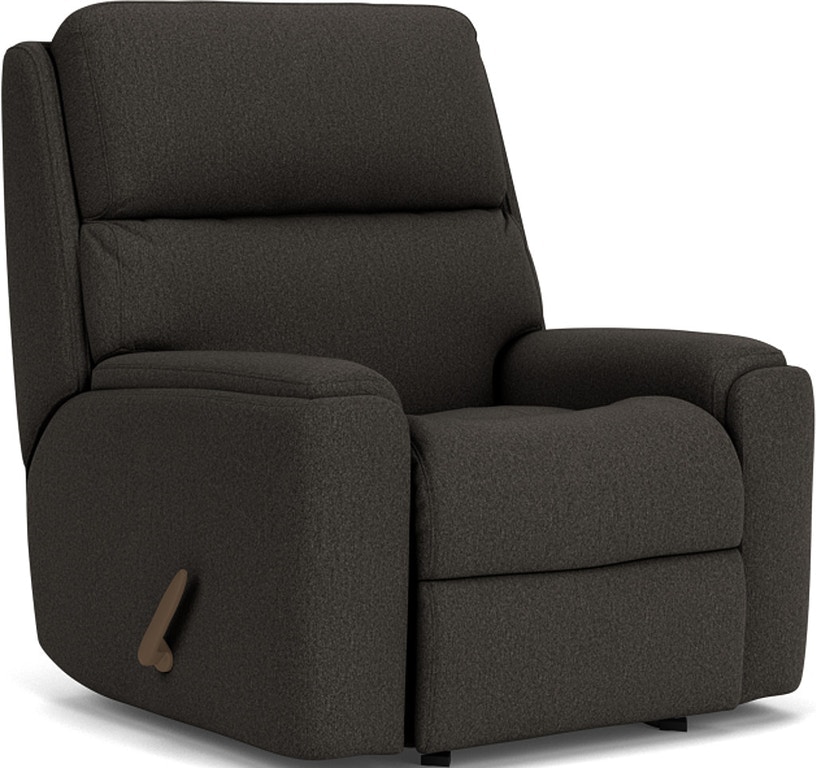 Flexsteel Davis Fabric Rocking Recliner - Thumbnail 3