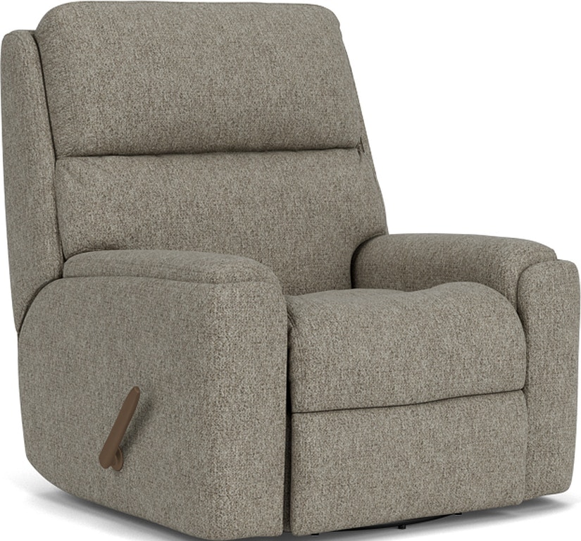 Flexsteel Rio Fabric Swivel Gliding Recliner 2904-53