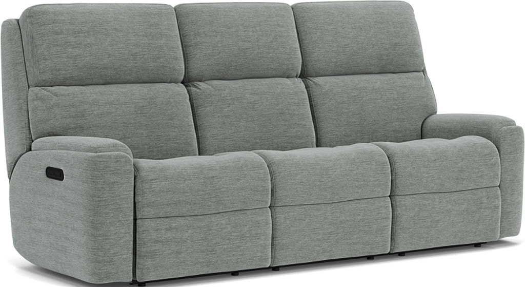 Flexsteel Rio Fabric Power Reclining Sofa - Thumbnail 4