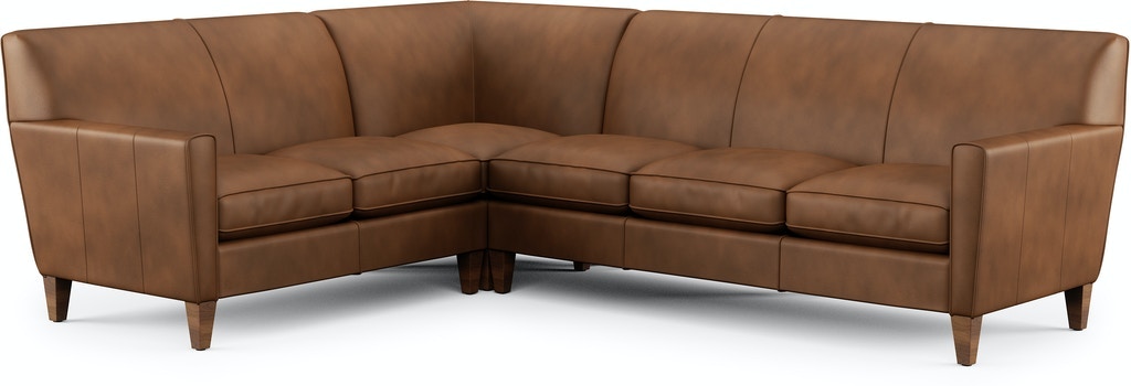 Flexsteel Digby Leather Sectional 3966SECT Portland, OR Key Home