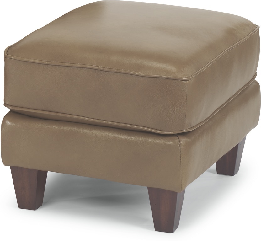 Flexsteel leather deals ottoman