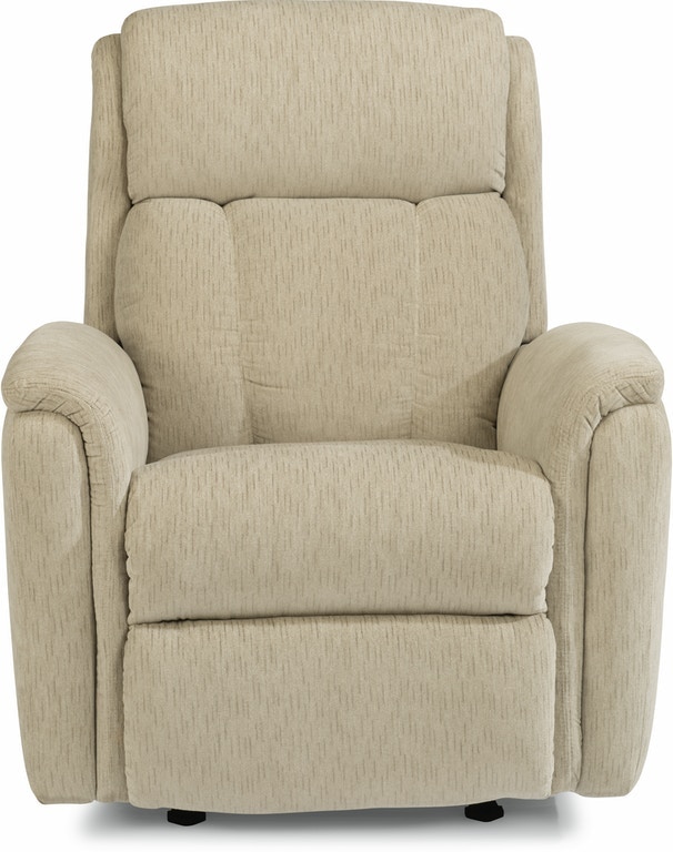 Flexsteel Minnie Fabric Power Recliner with Power Headrest - Thumbnail 5