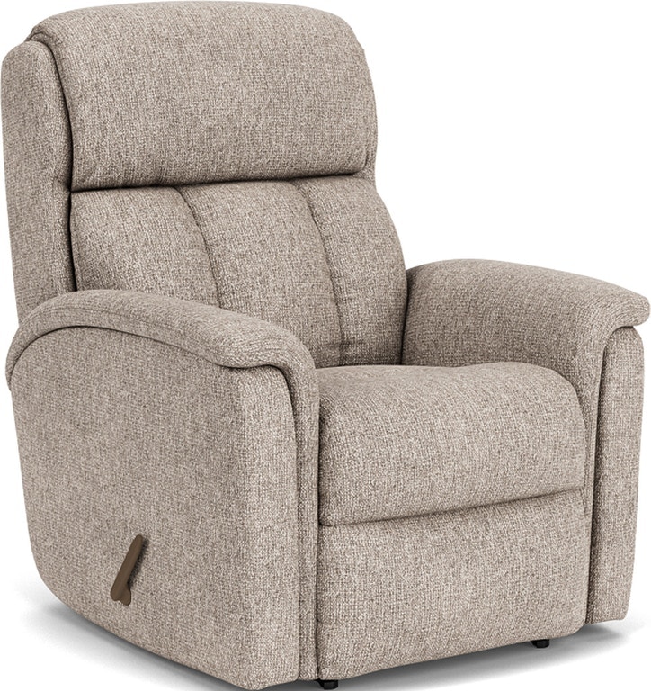 Flexsteel Luna Fabric Rocking Recliner - Thumbnail 2