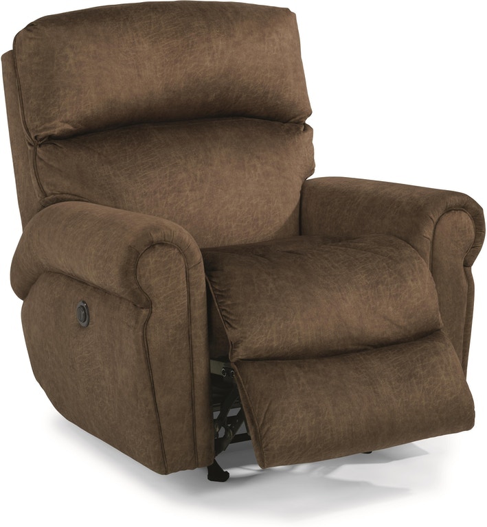Flexsteel Langston Fabric Rocking Recliner 4504-51 - Thumbnail 4