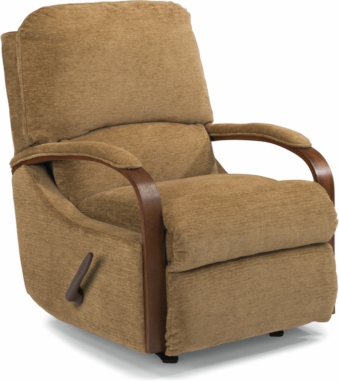 Flexsteel Woodlawn Rocking Recliner 4820-51 - Thumbnail 5
