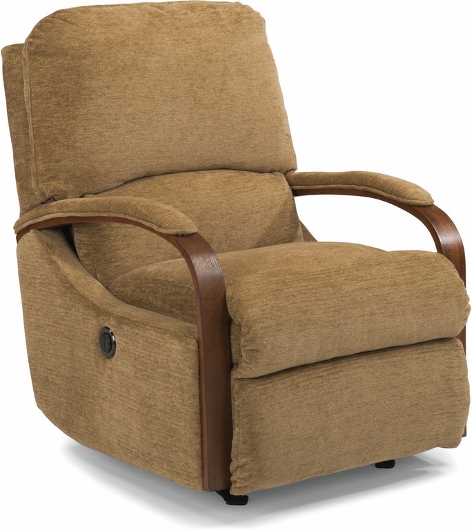 Flexsteel Woodlawn Power Rocking Recliner